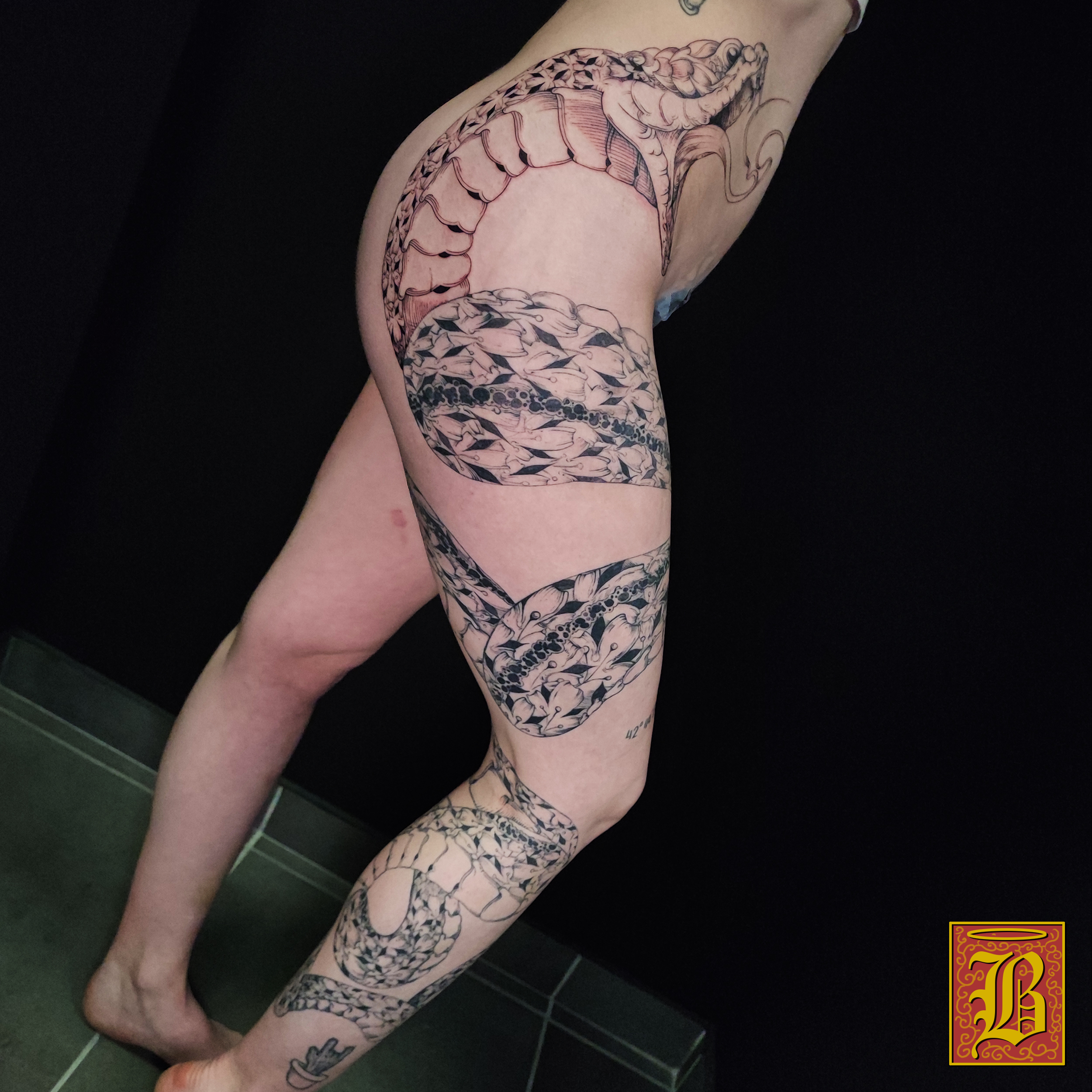 Tatouage serpent 