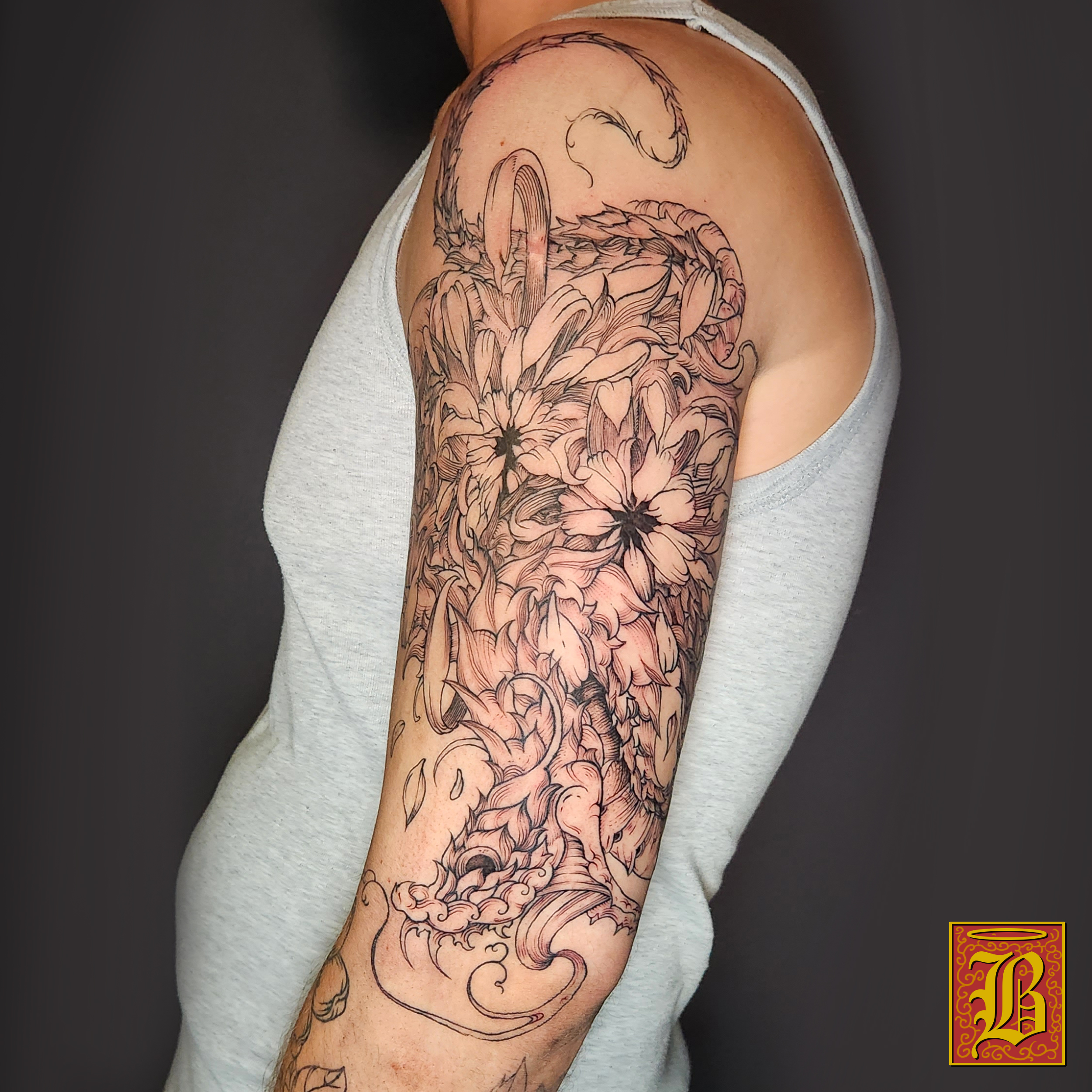 Tatouage serpent 